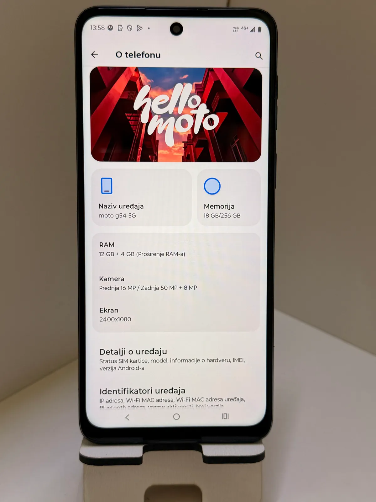 Motorola Moto G54 5g 12/256gb