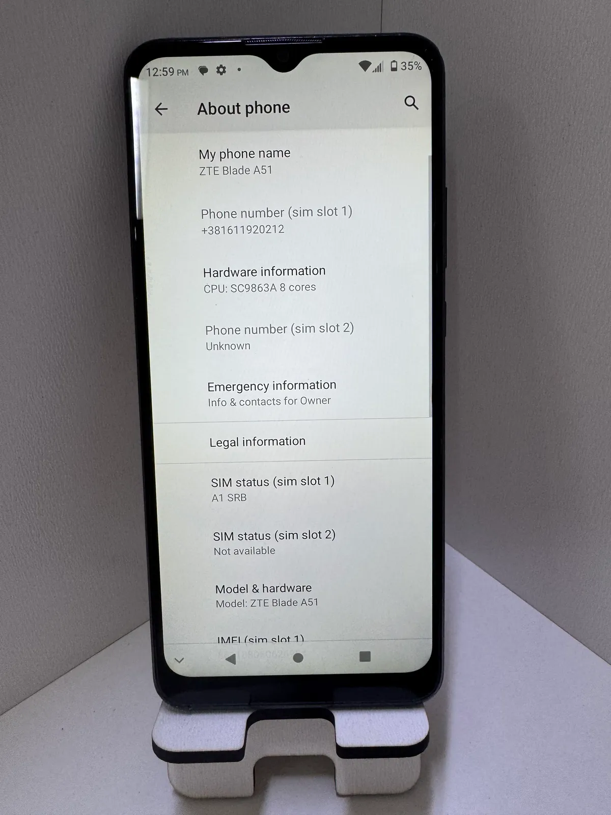 Zte Zte Blade A51 DUAL SIM