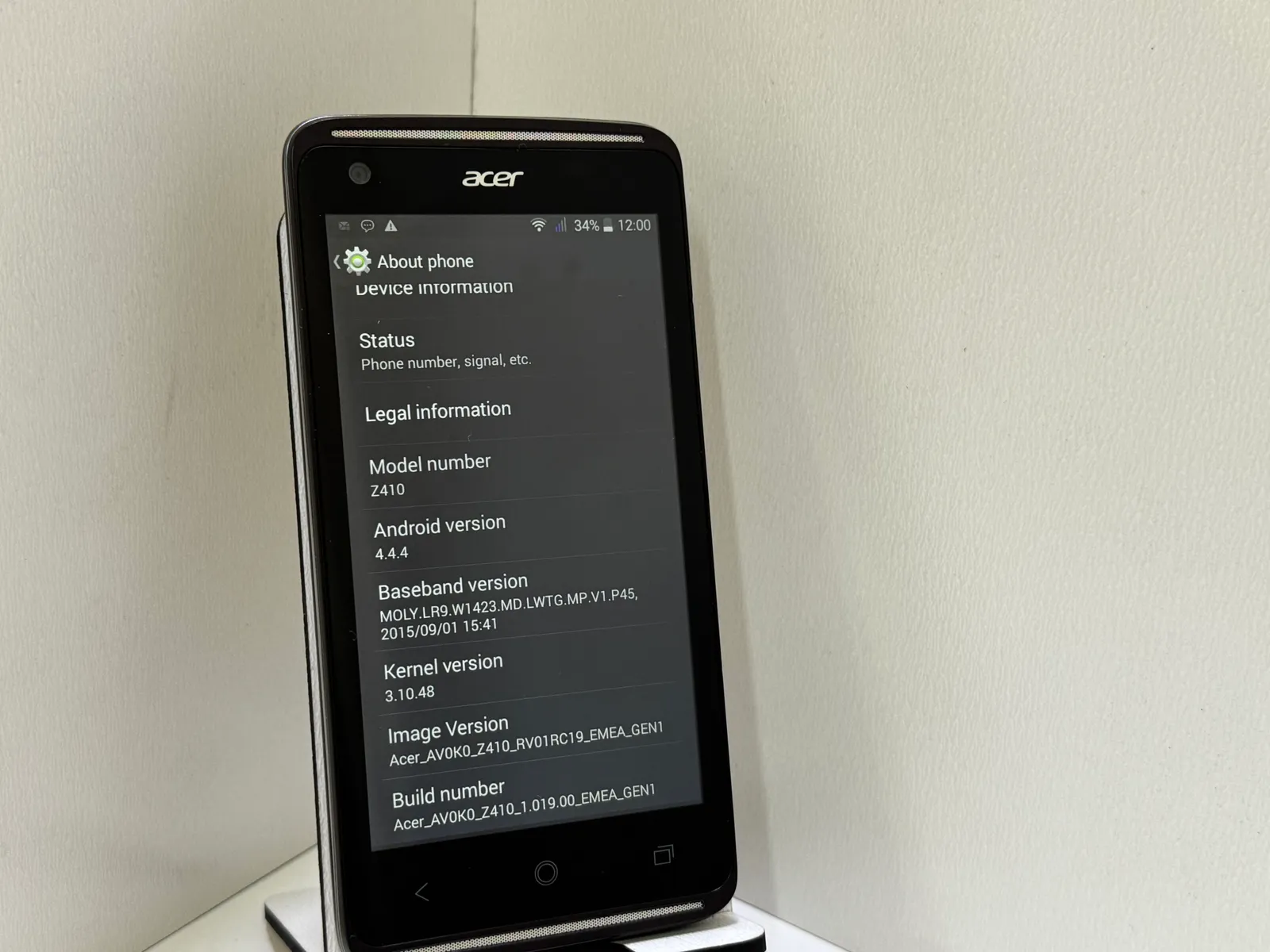 Acer Acer Liquid Z410