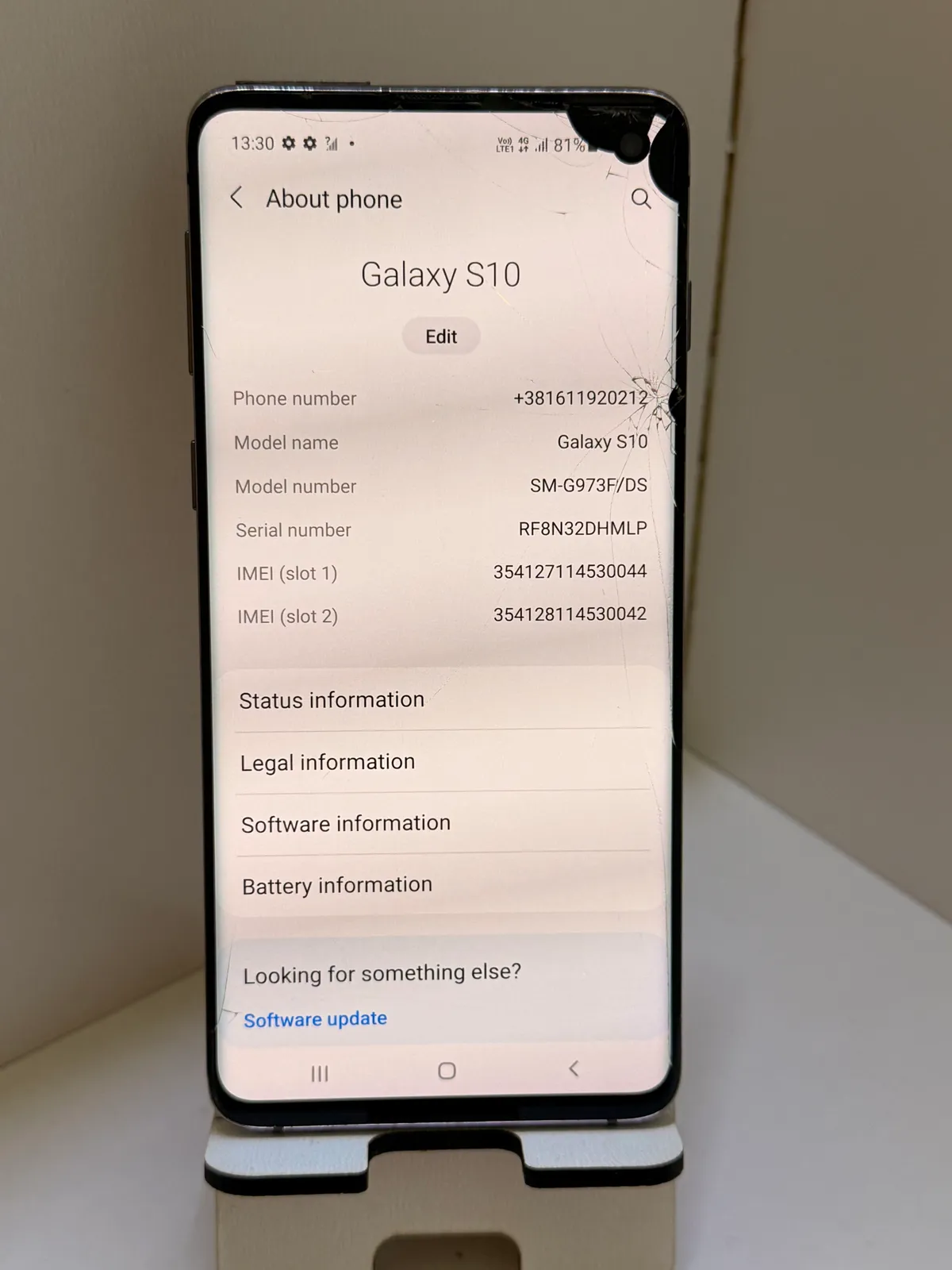 Samsung Samsung S10 CITAJ OPIS